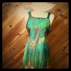 Summer Dress Sheer Cool Medium